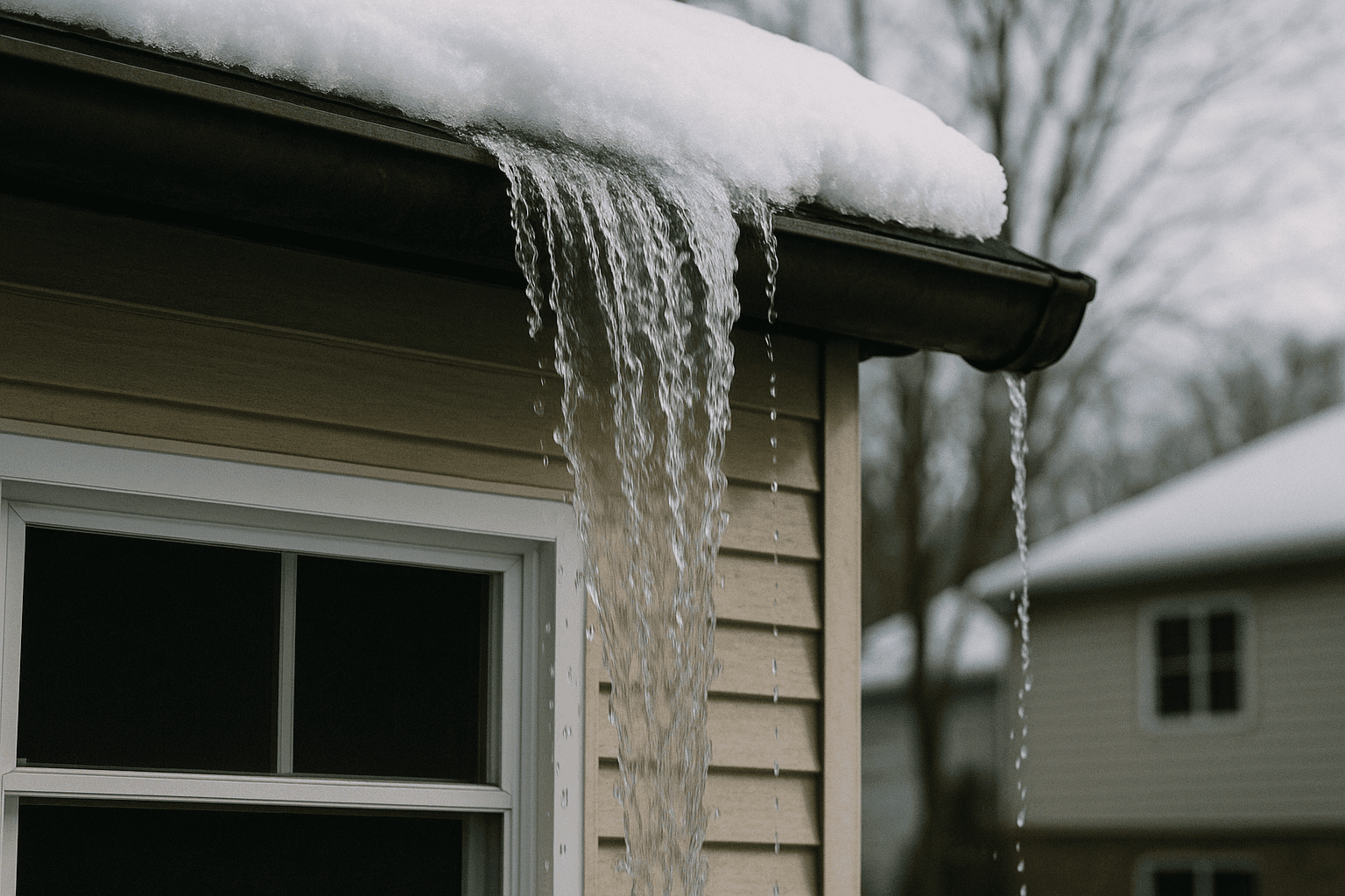 What Causes Roof Leaks in NYC after Snow Melt?