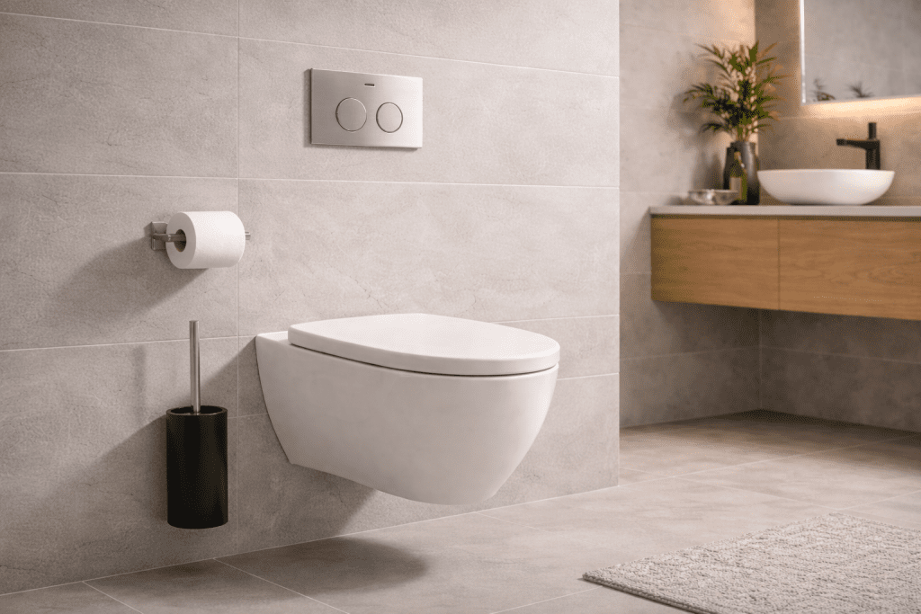 Wall mounted toilet