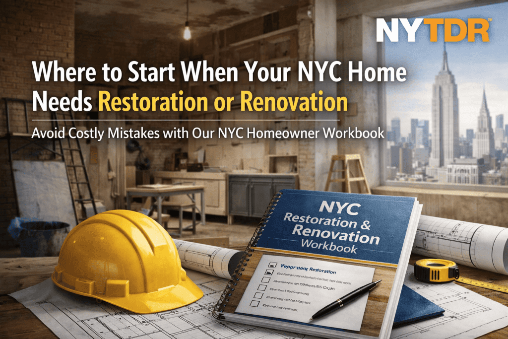 Renovation and Restoration NYC Homeowner workbook