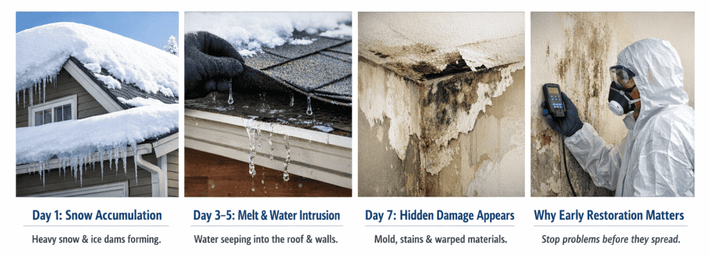Snow Damage Timeline