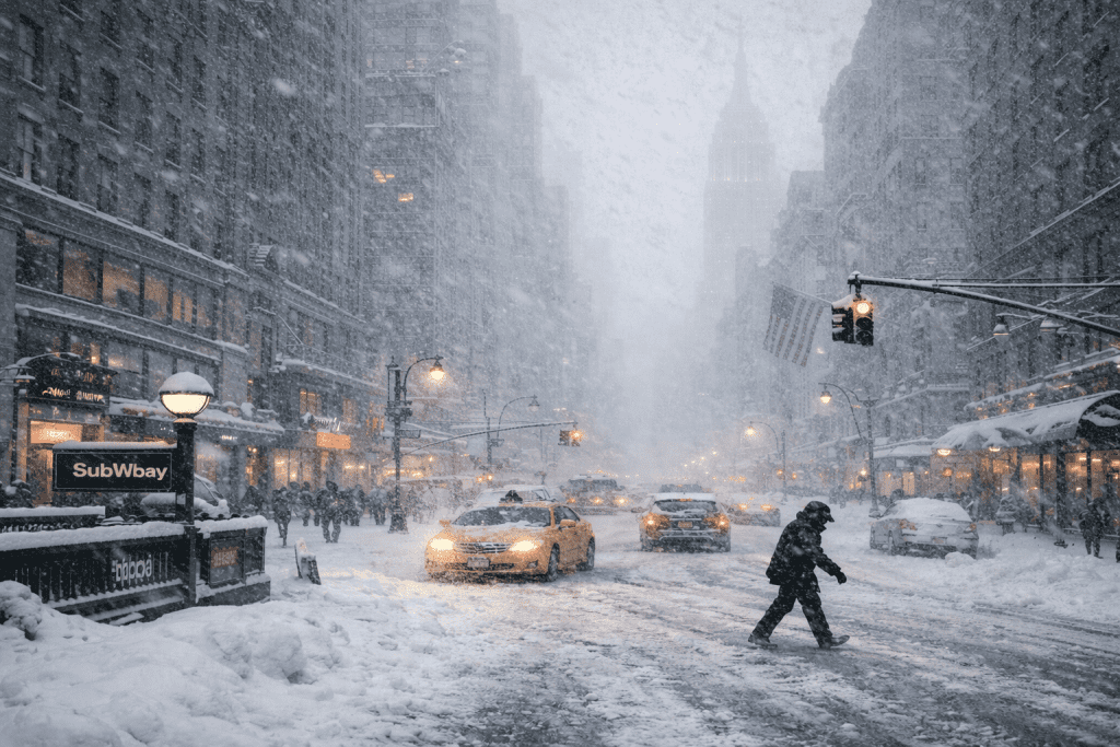 Snow Storm NYC
