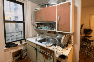 Kitchen Damage from water